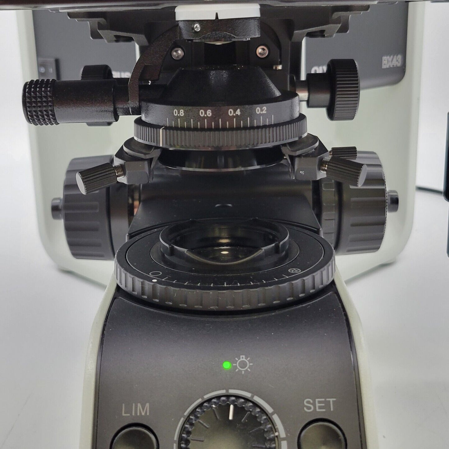 Olympus Microscope BX43 with Trinocular Head & 2x Objective Pathology / Mohs - microscopemarketplace