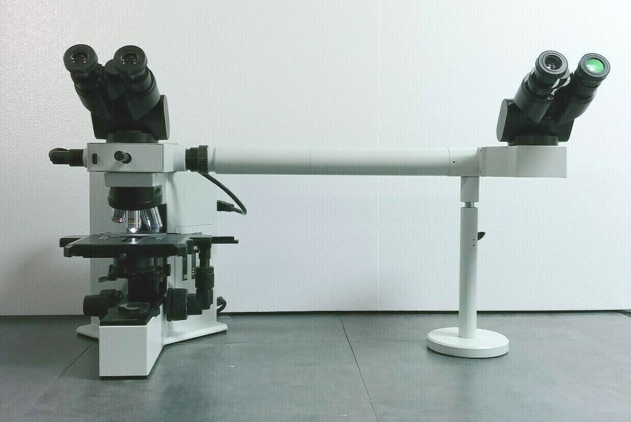 Olympus Microscope U-SDO3 LED Pointer with Side by Side Observation Bridge - microscopemarketplace