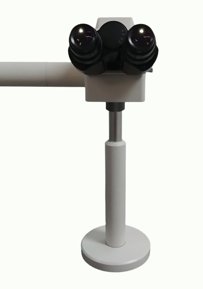 Nikon Microscope E400 with Dual Head Side by Side Bridge - microscopemarketplace