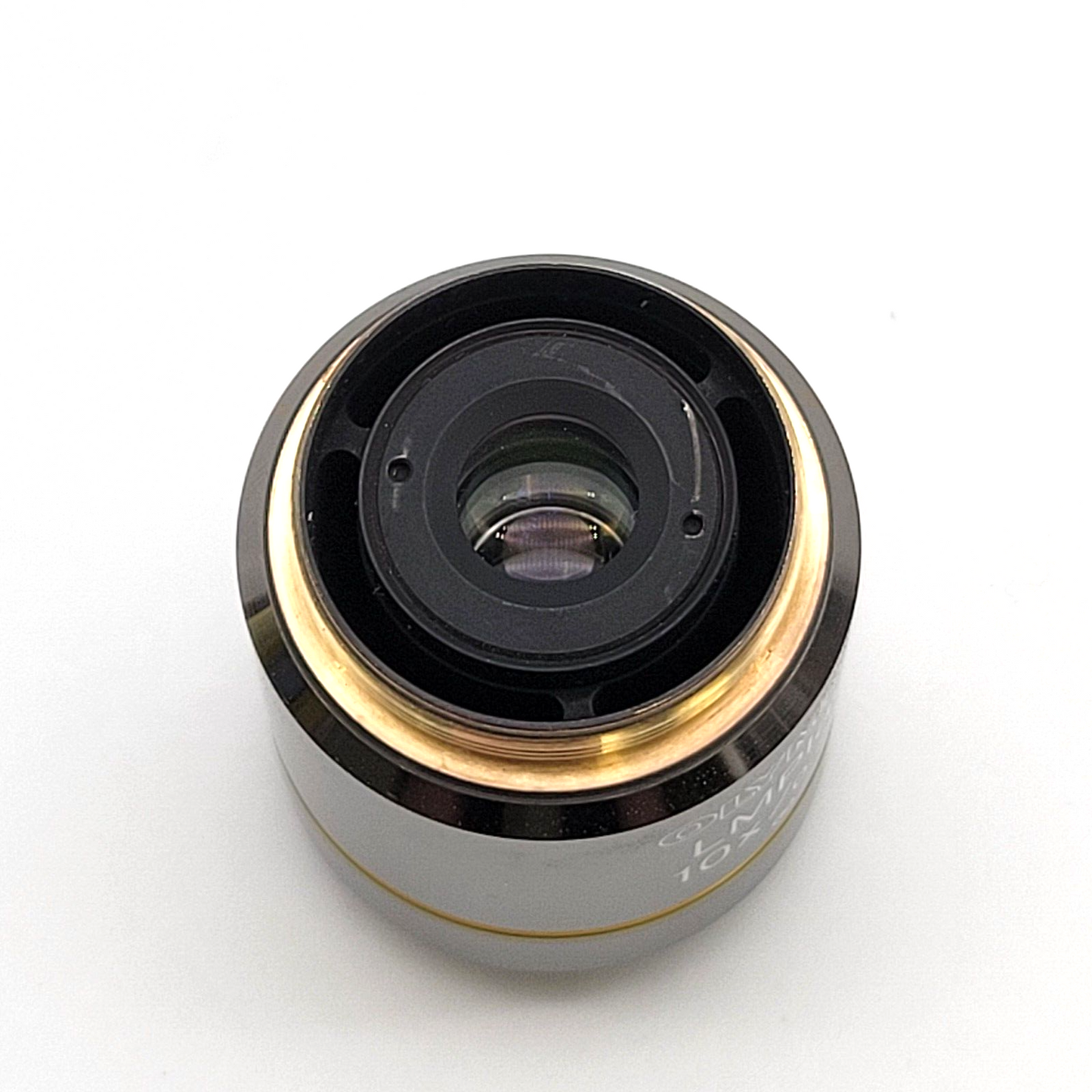 Olympus Microscope Objective LMPlanFl 10x BD Brightfield Darkfield - microscopemarketplace