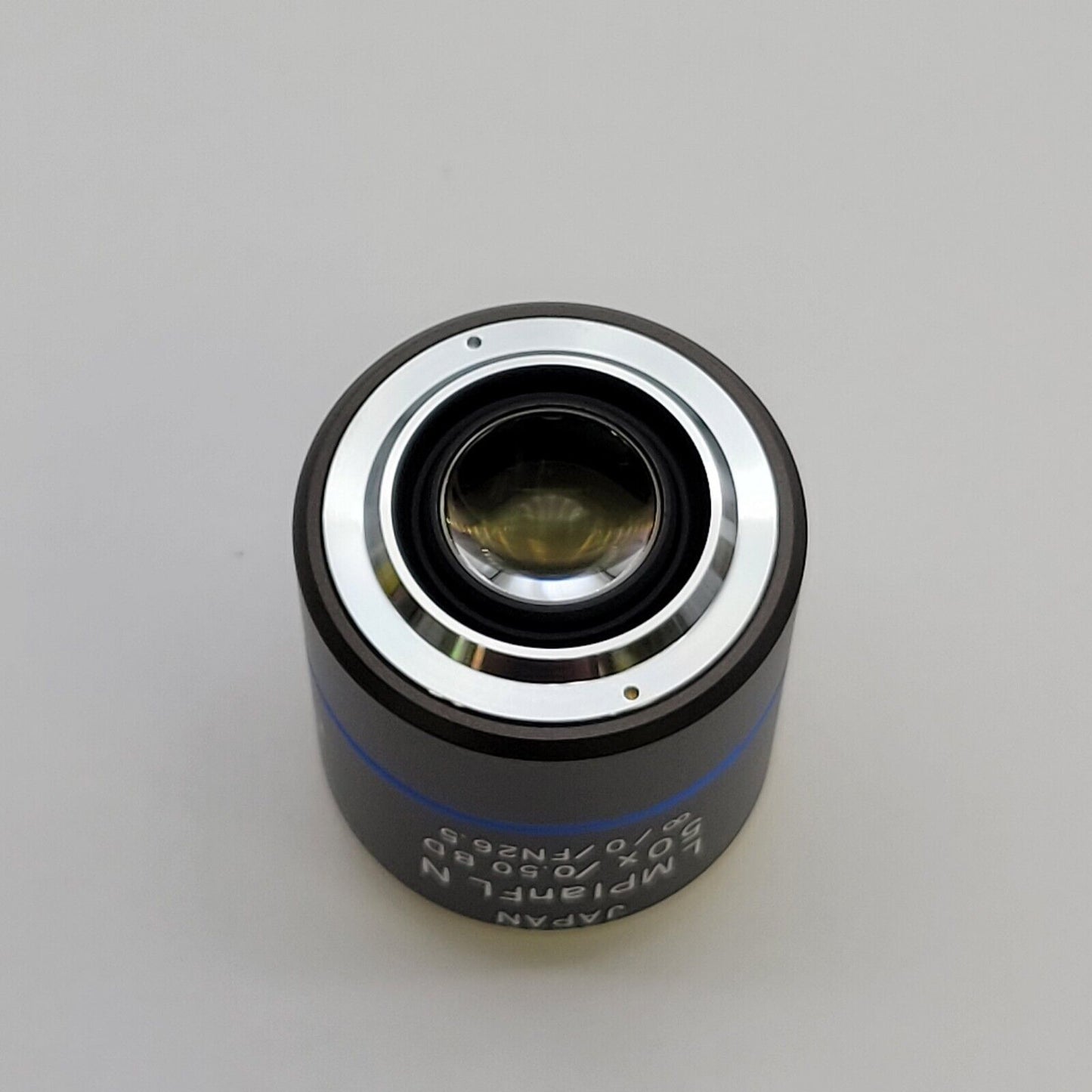 Olympus Microscope Objective LMPlanFL N 50x BD Brightfield Darkfield - microscopemarketplace