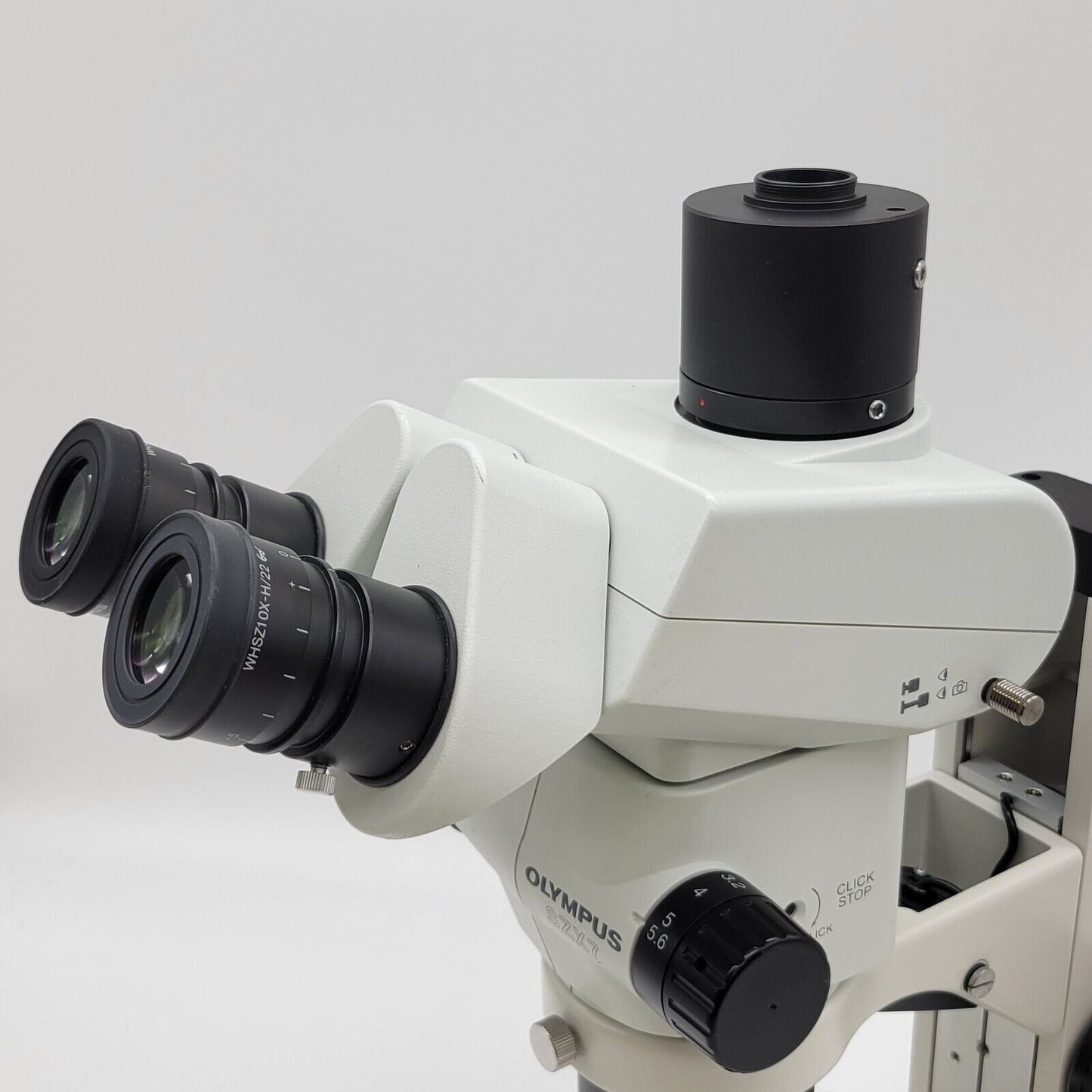 Olympus Stereo Microscope SZX7 w Trinocular Head & Transmitted & Reflected Light - microscopemarketplace