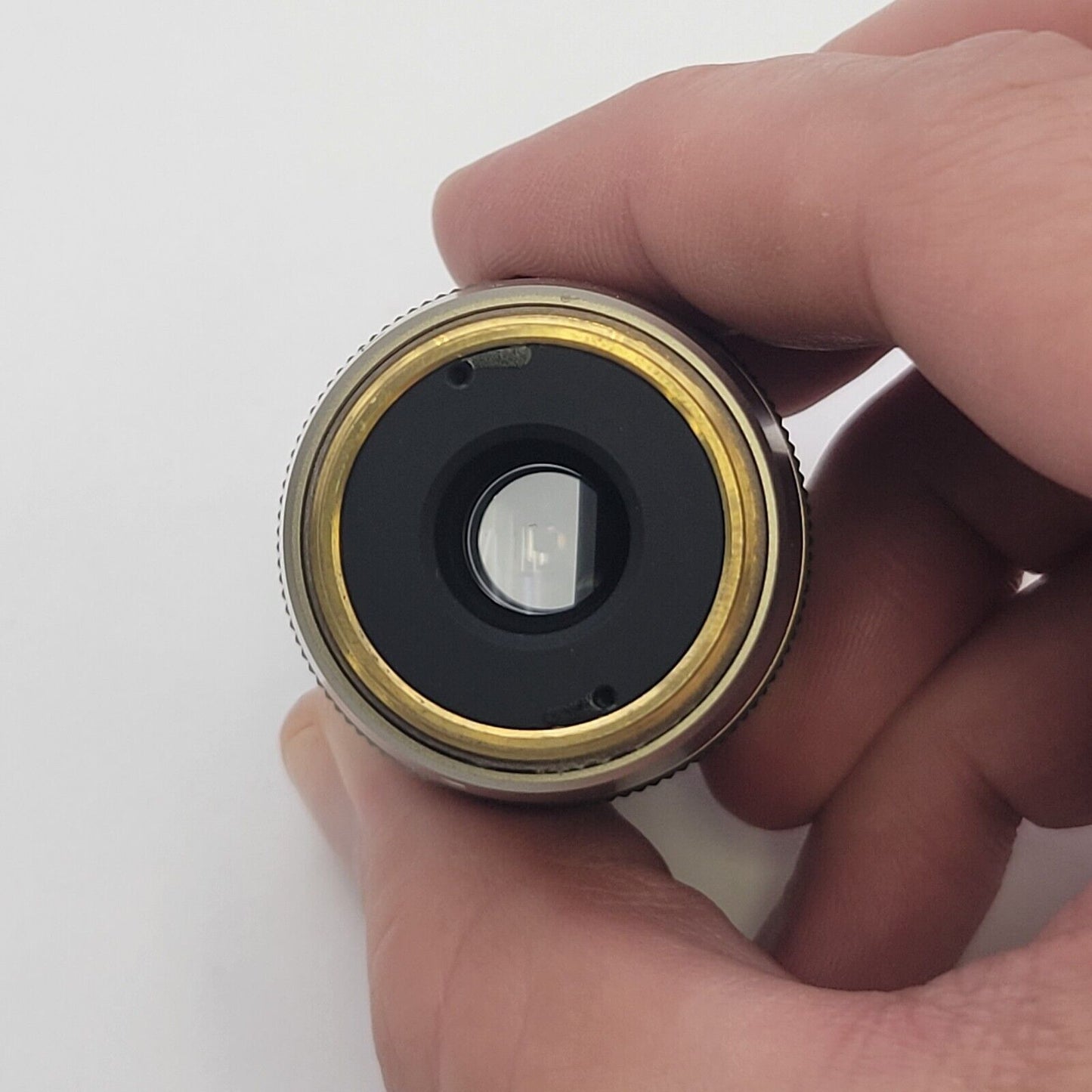 Nikon Microscope Objective Hoffman Modulation Contrast 20x ELWD Plan Fluor - microscopemarketplace