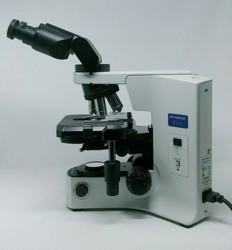 Olympus Microscope BX41 with Phase Contrast and Tilting Head - microscopemarketplace
