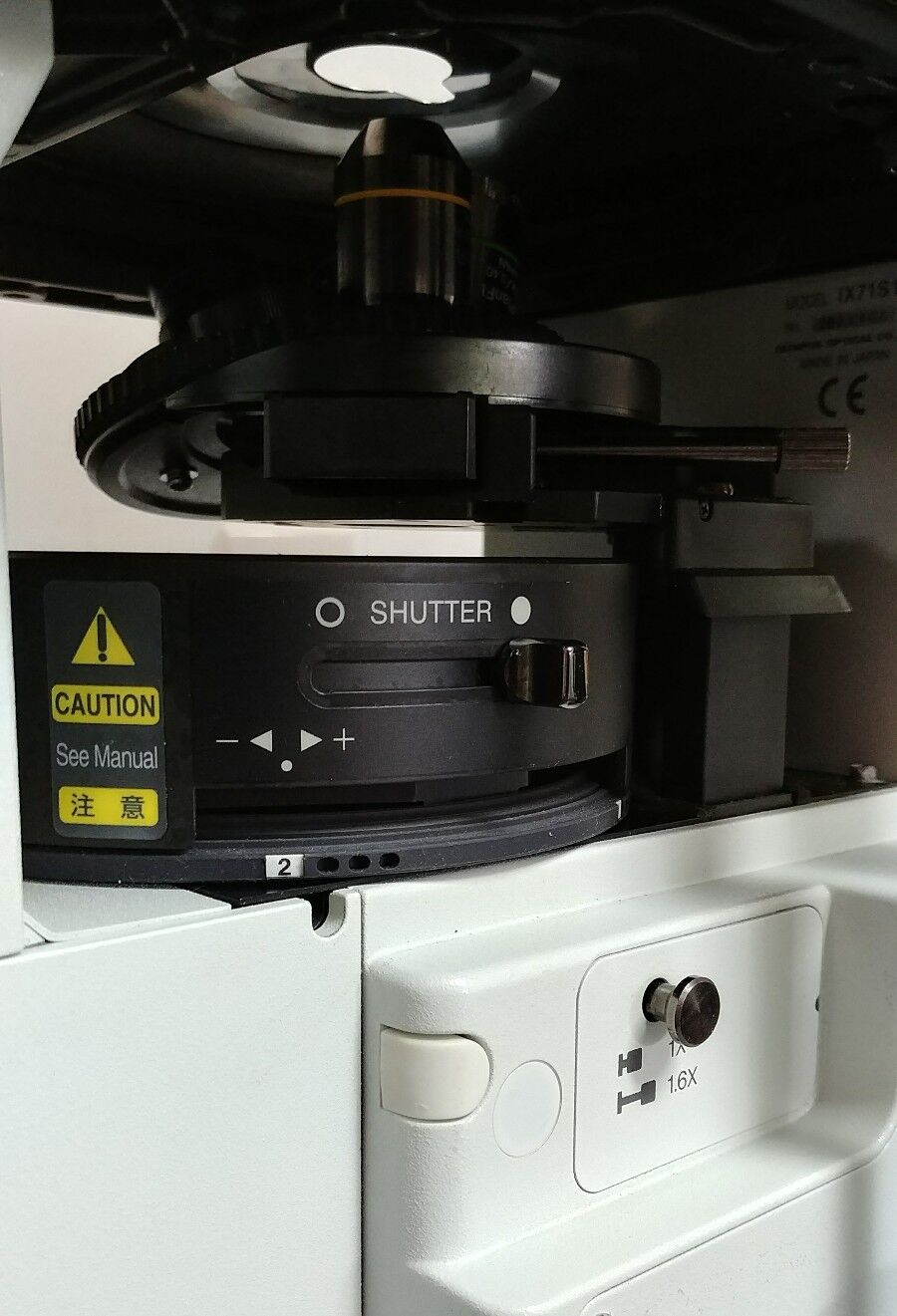 Olympus Microscope IX71 with Fluorescence and Phase Contrast - microscopemarketplace