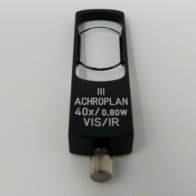 Zeiss Microscope 40X DIC Prism Slider Achroplan III VIS/IR 44 44 51 - microscopemarketplace