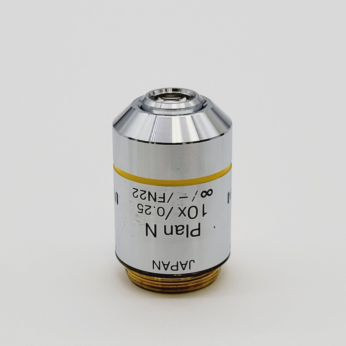 Olympus Microscope Objective Plan N 10x - microscopemarketplace