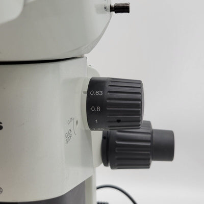 Olympus Stereo Microscope SZX10 with Trinocular Head and Transmitted Light Stand - microscopemarketplace