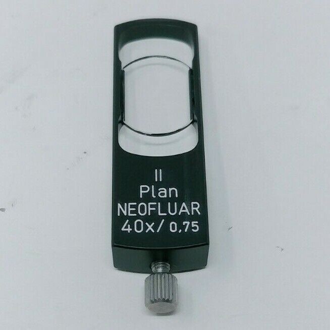 Zeiss Microscope DIC Prism Slider II Plan NEOFLUAR 40x / 0.75 444463 - microscopemarketplace