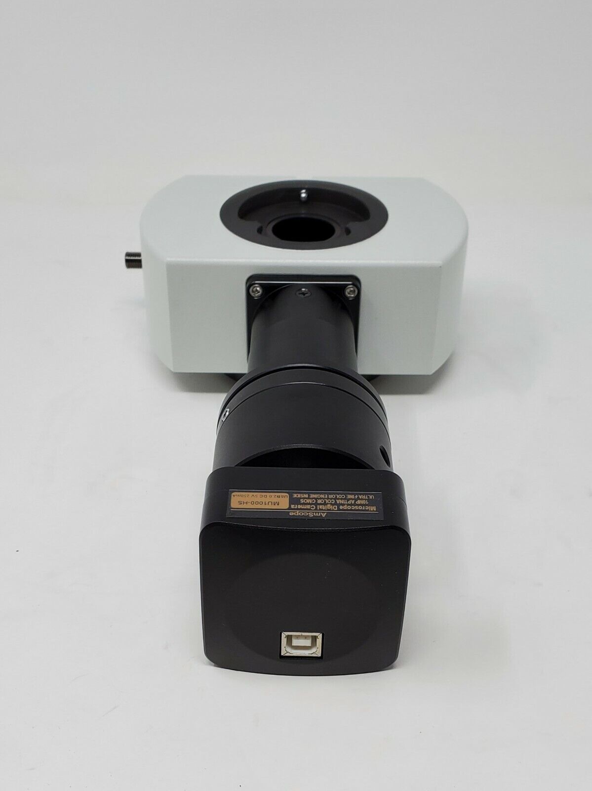Olympus Microscope U-TRUS with 0.5x Adapter and AmScope AU1000 Camera - microscopemarketplace