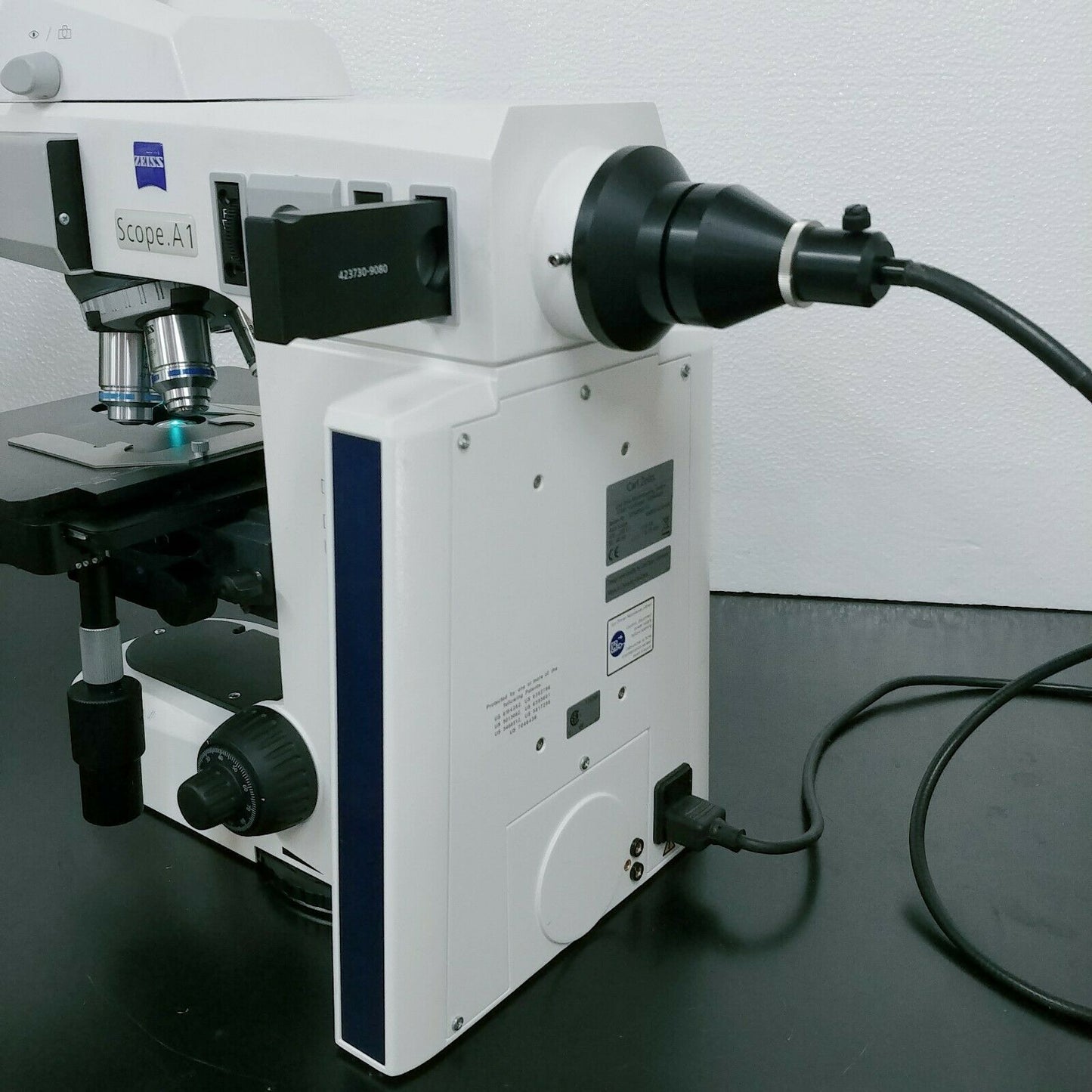 Zeiss Microscope AXIO Scope.A1 with Fluorescence - microscopemarketplace