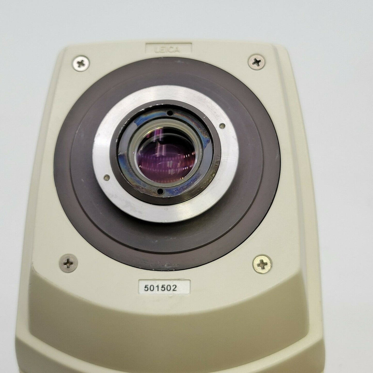 Leica Microscope Trinocular Tilting Ergo Head Phototube 501502 - microscopemarketplace