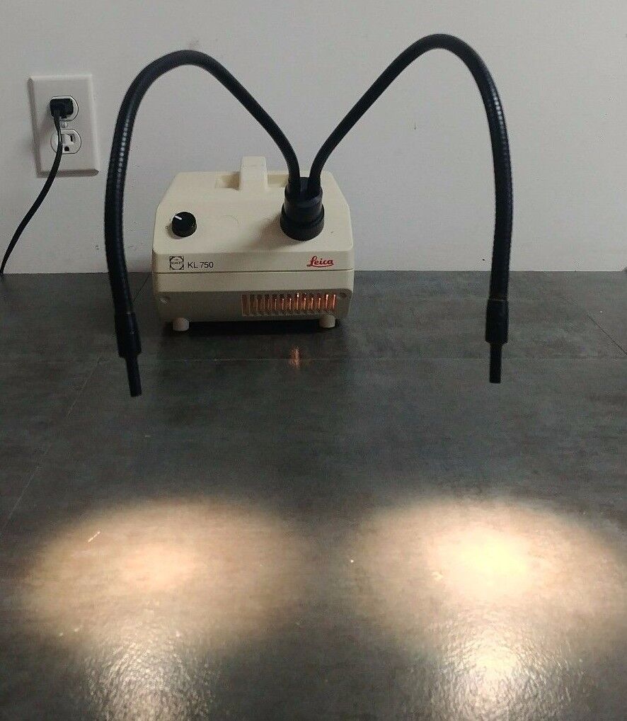Leica Microscope MZ12.5 with Tilting Binocular Head and KL 750 Illuminator - microscopemarketplace