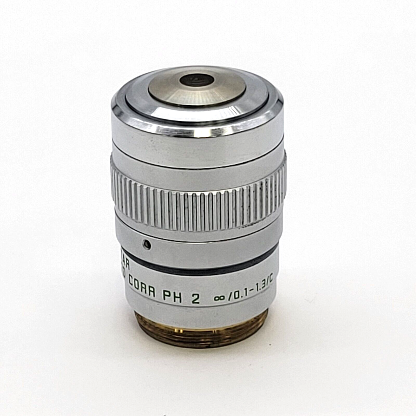Leica Microscope Objective PL Fluotar L 63x Corr Ph2 ∞/0.1-1.3/C 506062 - microscopemarketplace