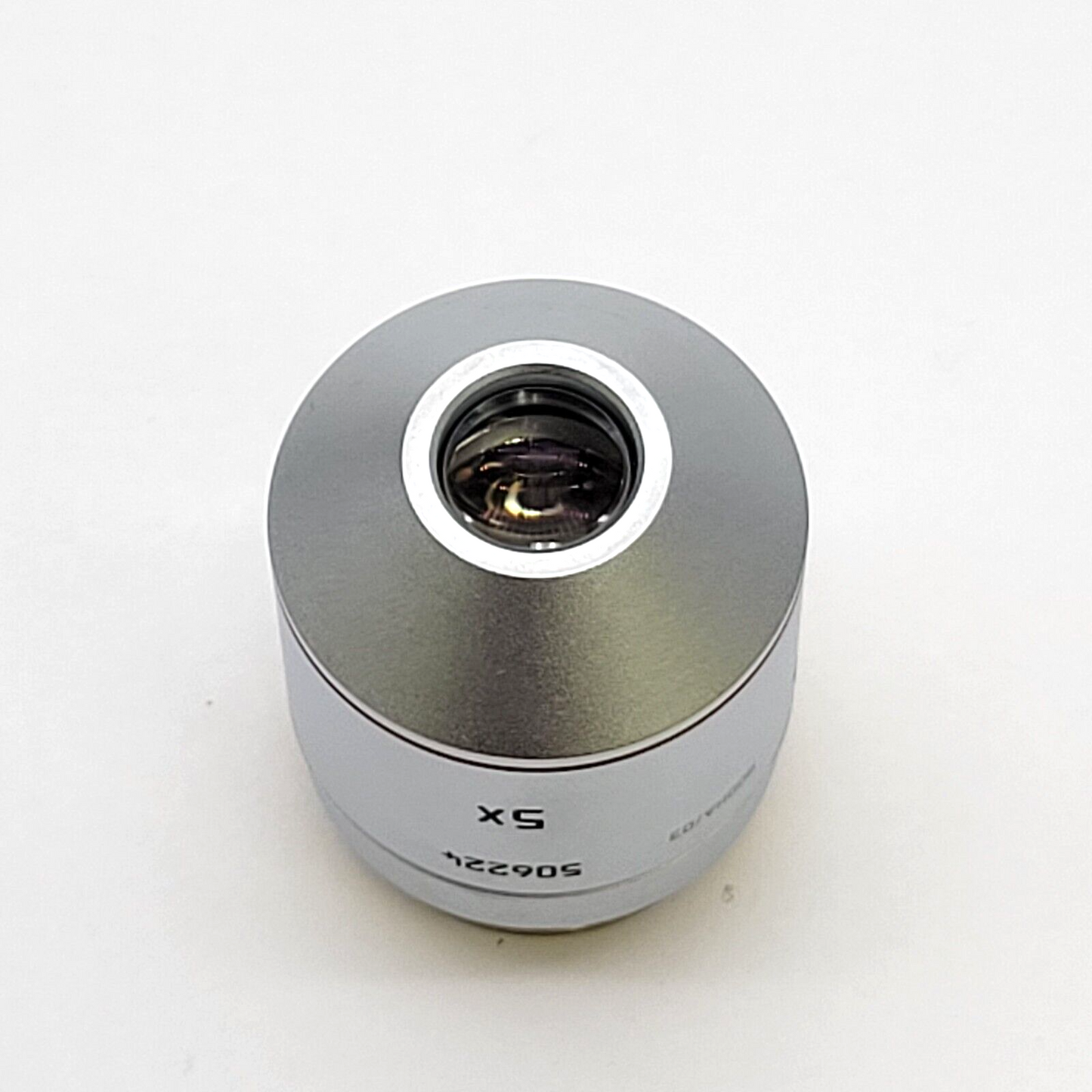 Lieca Microscope Objective HCX PL Fluotar 5x ∞/-/C 506224 - microscopemarketplace