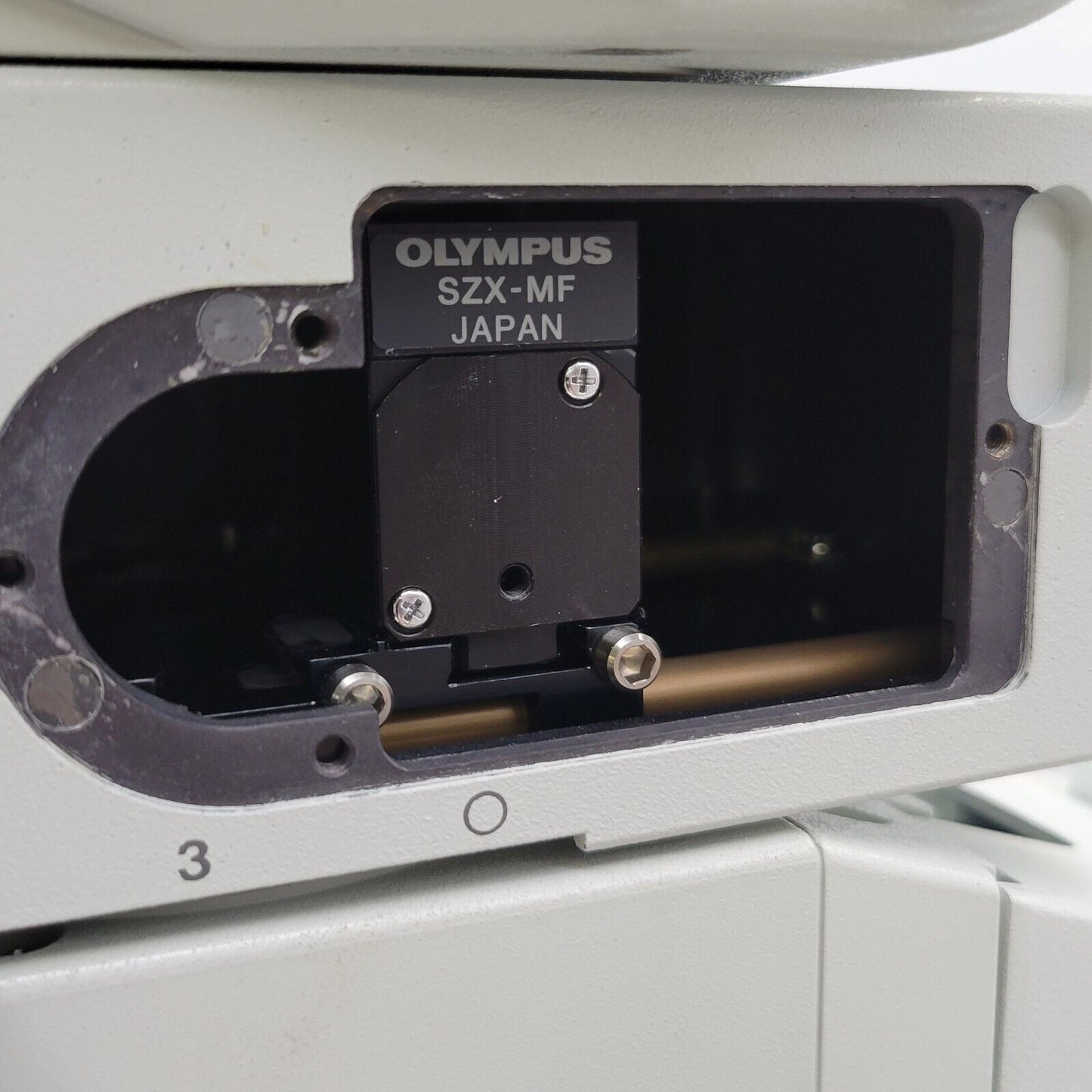 Olympus Stereo Microscope SZX12 with Fluorescence and Trinocular Head - microscopemarketplace