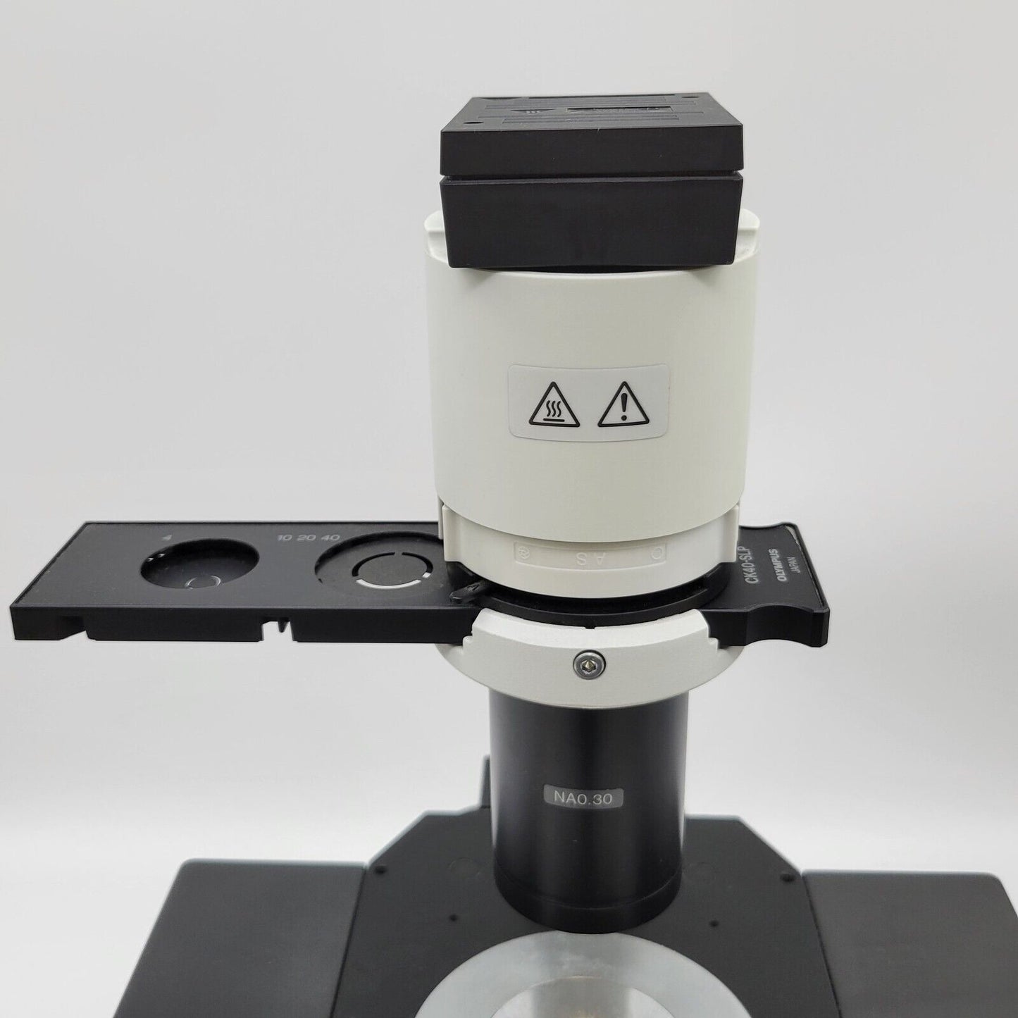 Olympus Microscope CK40 Inverted with Phase Contrast - microscopemarketplace