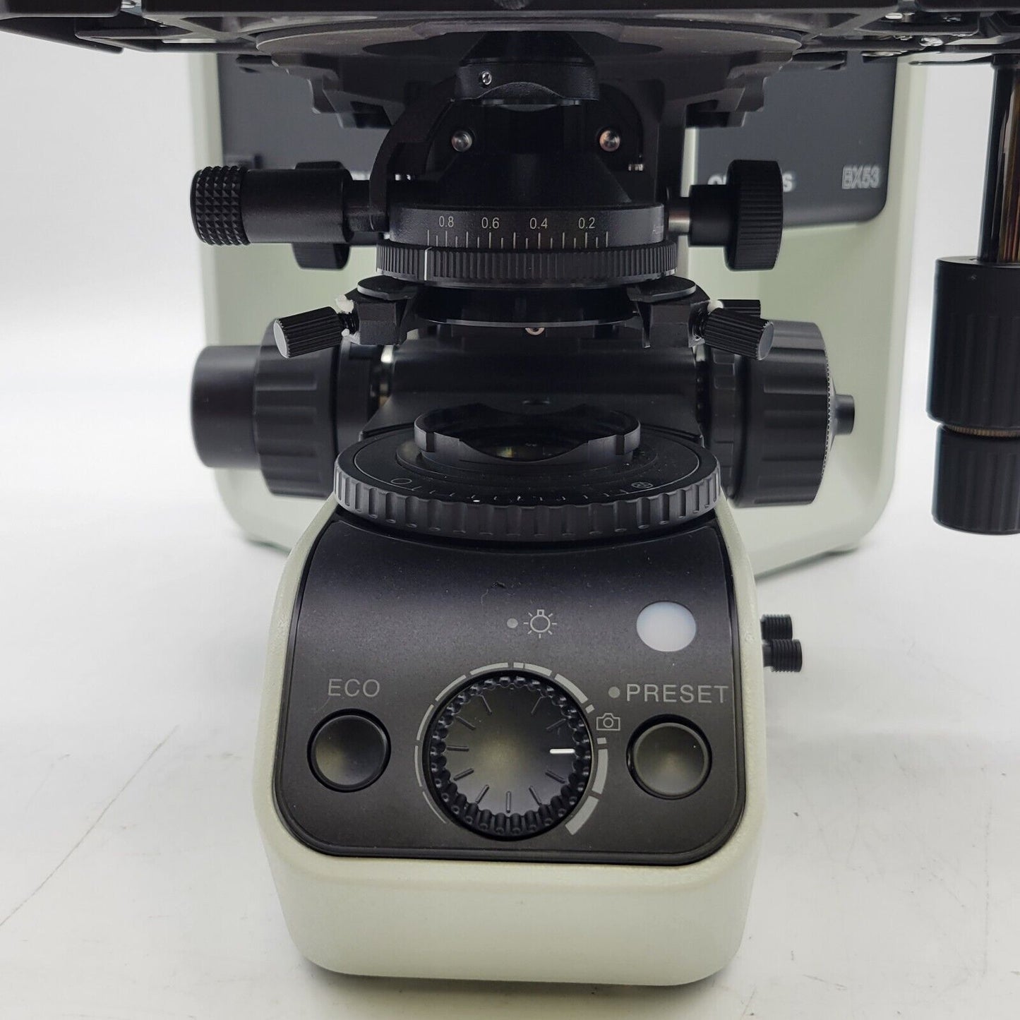 Olympus Microscope BX53 with 2x, Apo Objectives and Tilting Head for Pathology - microscopemarketplace