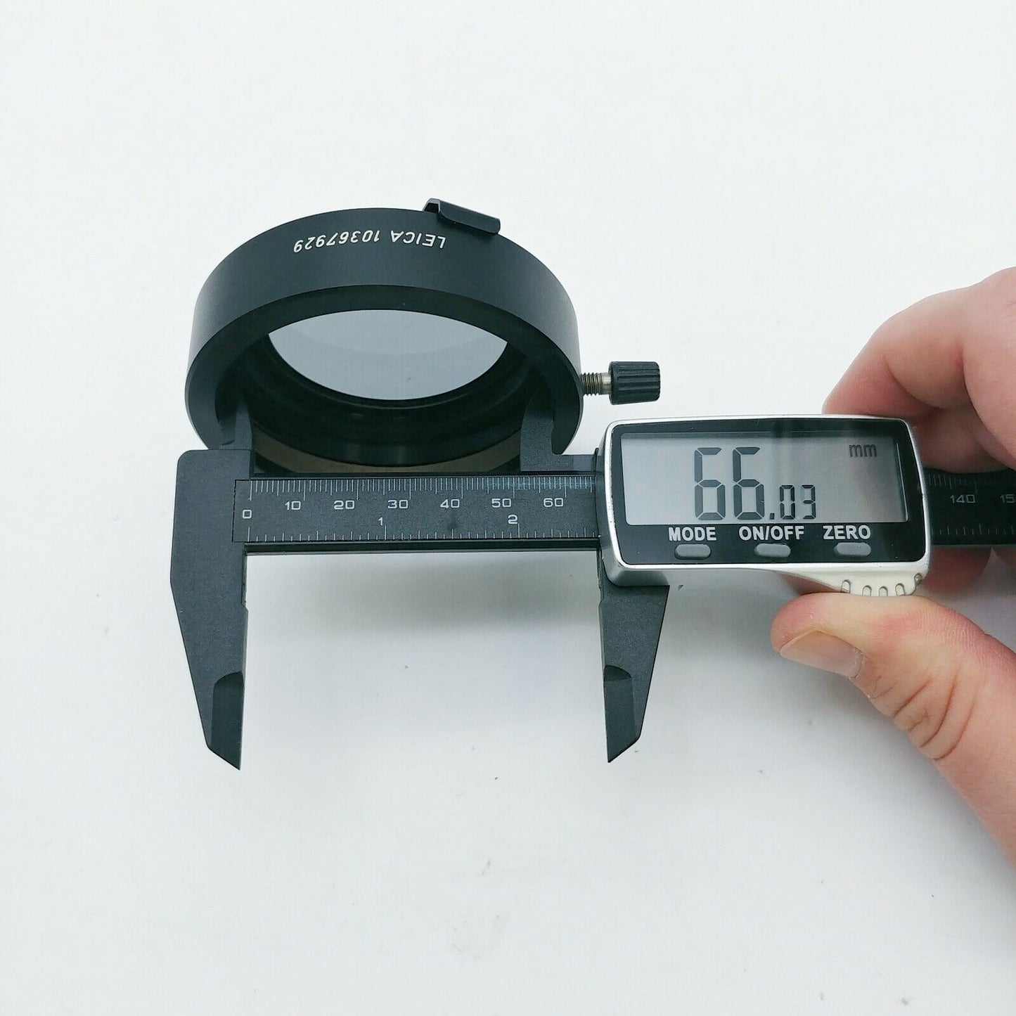 Leica Stereo Microscope Rotating Analyzer 66mm Diameter 10367929 - microscopemarketplace