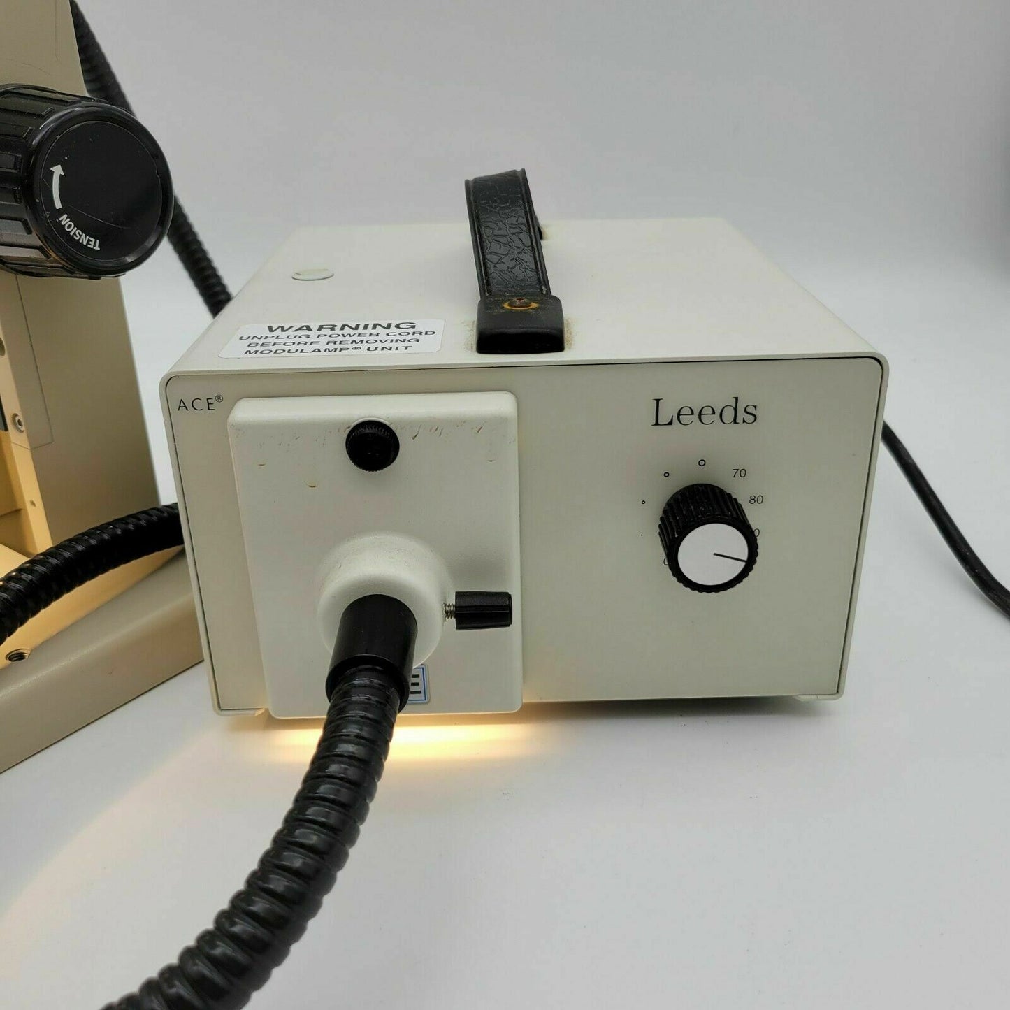 Olympus Stereo Microscope SZ60 with Phototube and Leeds Ring Light - microscopemarketplace
