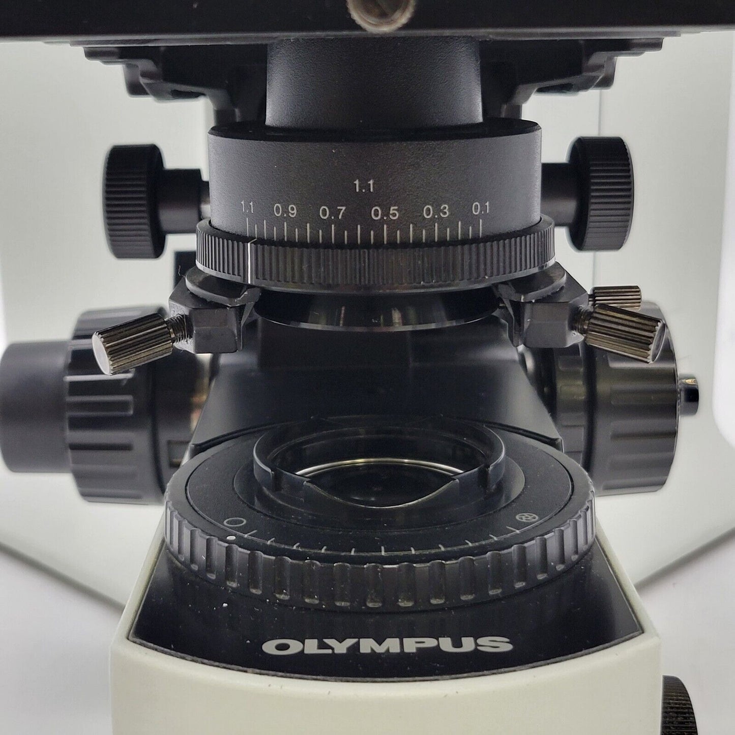 Olympus Microscope BX51 with LED, Trinocular Head, & 100x Objective - microscopemarketplace