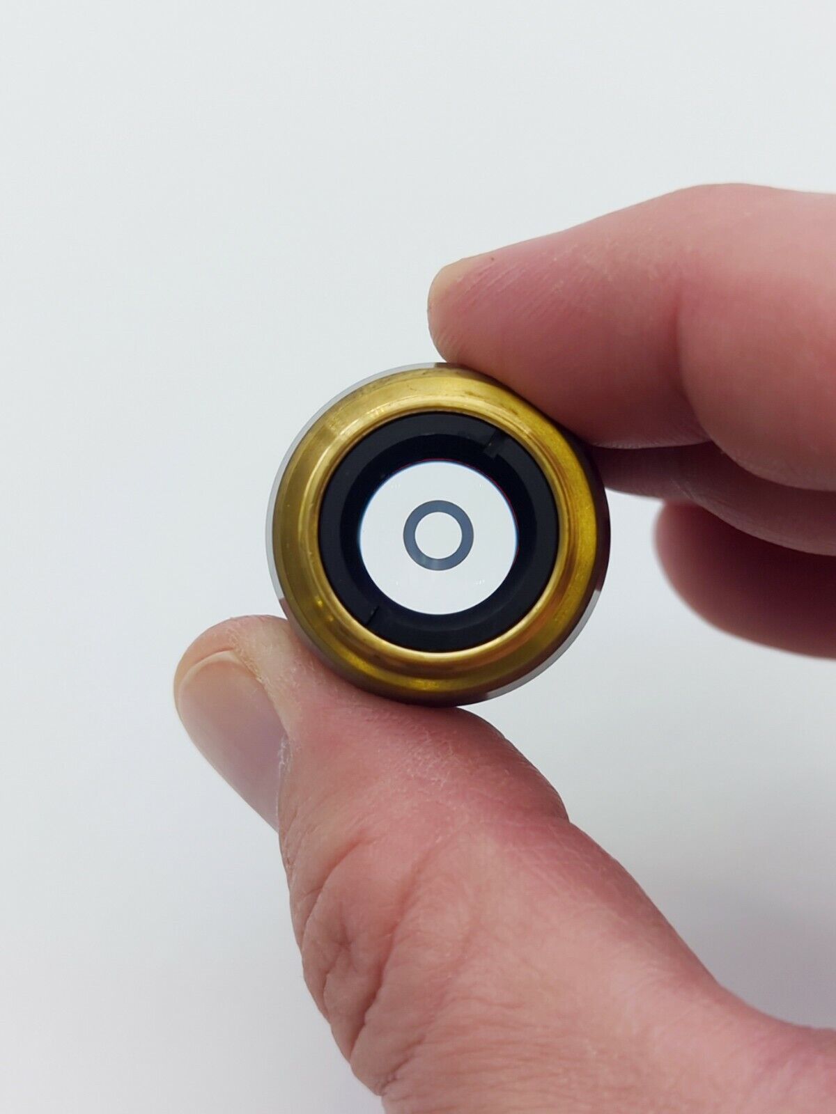 Olympus Microscope Objective UPlanFl 4x PhL Phase Contrast Fluorite - microscopemarketplace