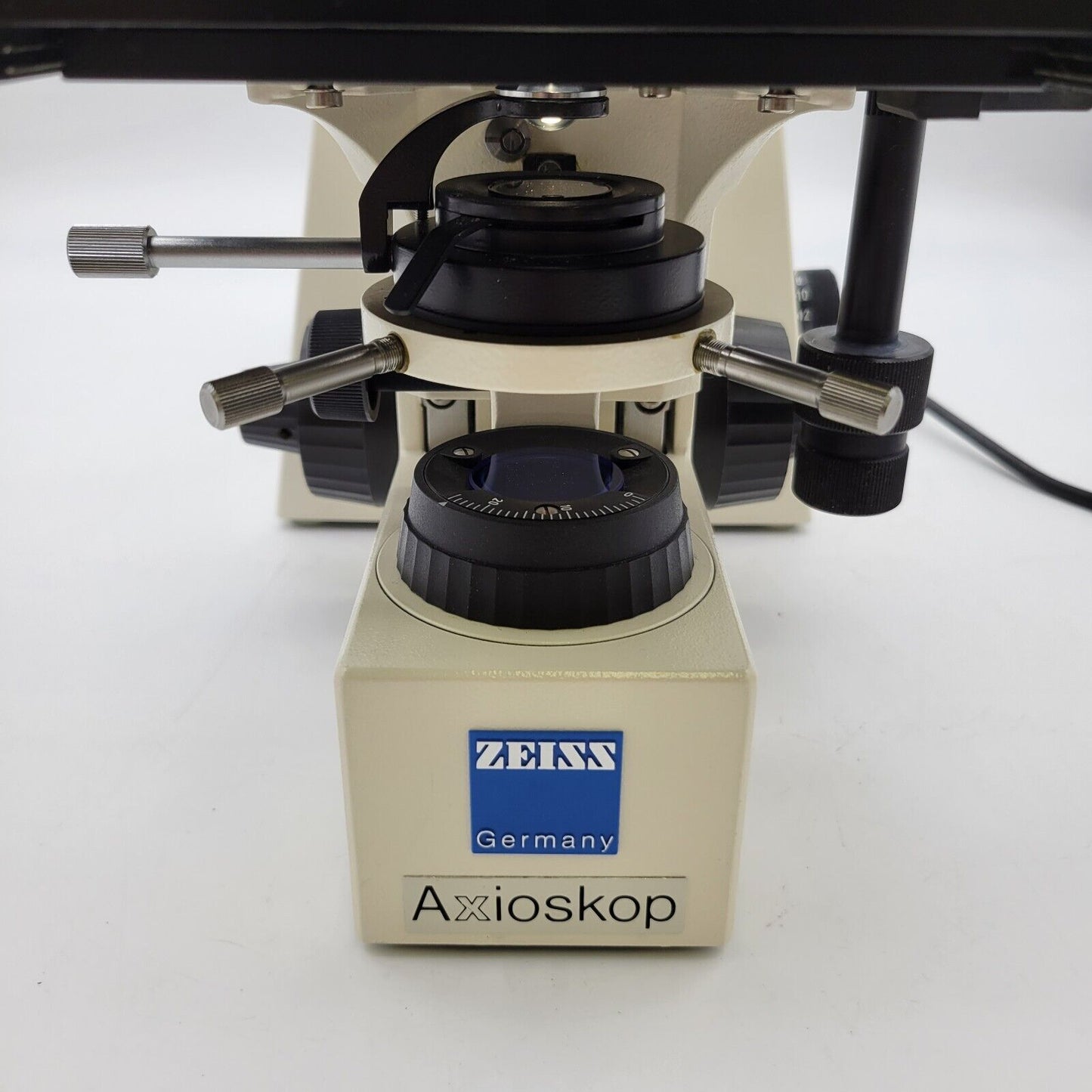 Zeiss Microscope Axioskop with 100x Oil Objective - microscopemarketplace