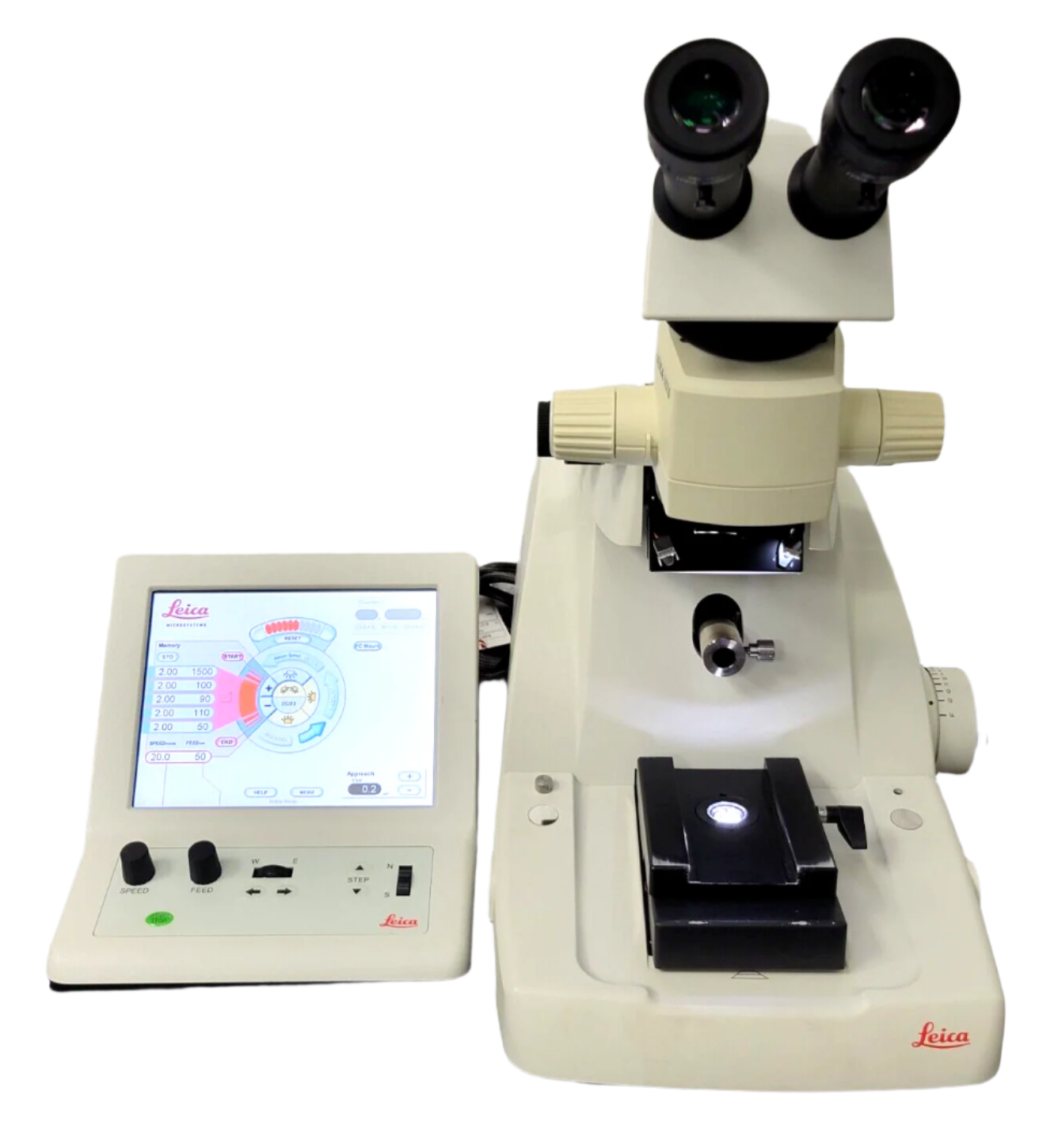 Leica Ultramicrotome EM UC7 with MZ6 Pod and Tilting Binocular Leica Ultramicrotome EM UC7 with MZ6 Pod and Tilting Binocular