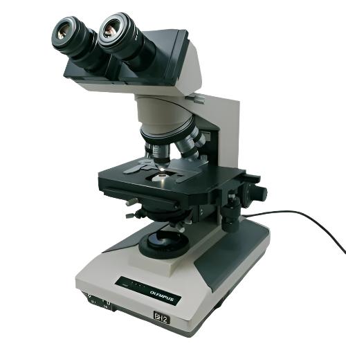 Olympus Microscope BH-2 with Binocular Head and SPlan 2x Objective for Pathology - microscopemarketplace