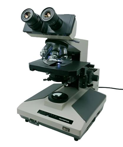 Olympus Microscope BH2 BH-2 with 100W Lamphouse and 50x Oil Objective - microscopemarketplace