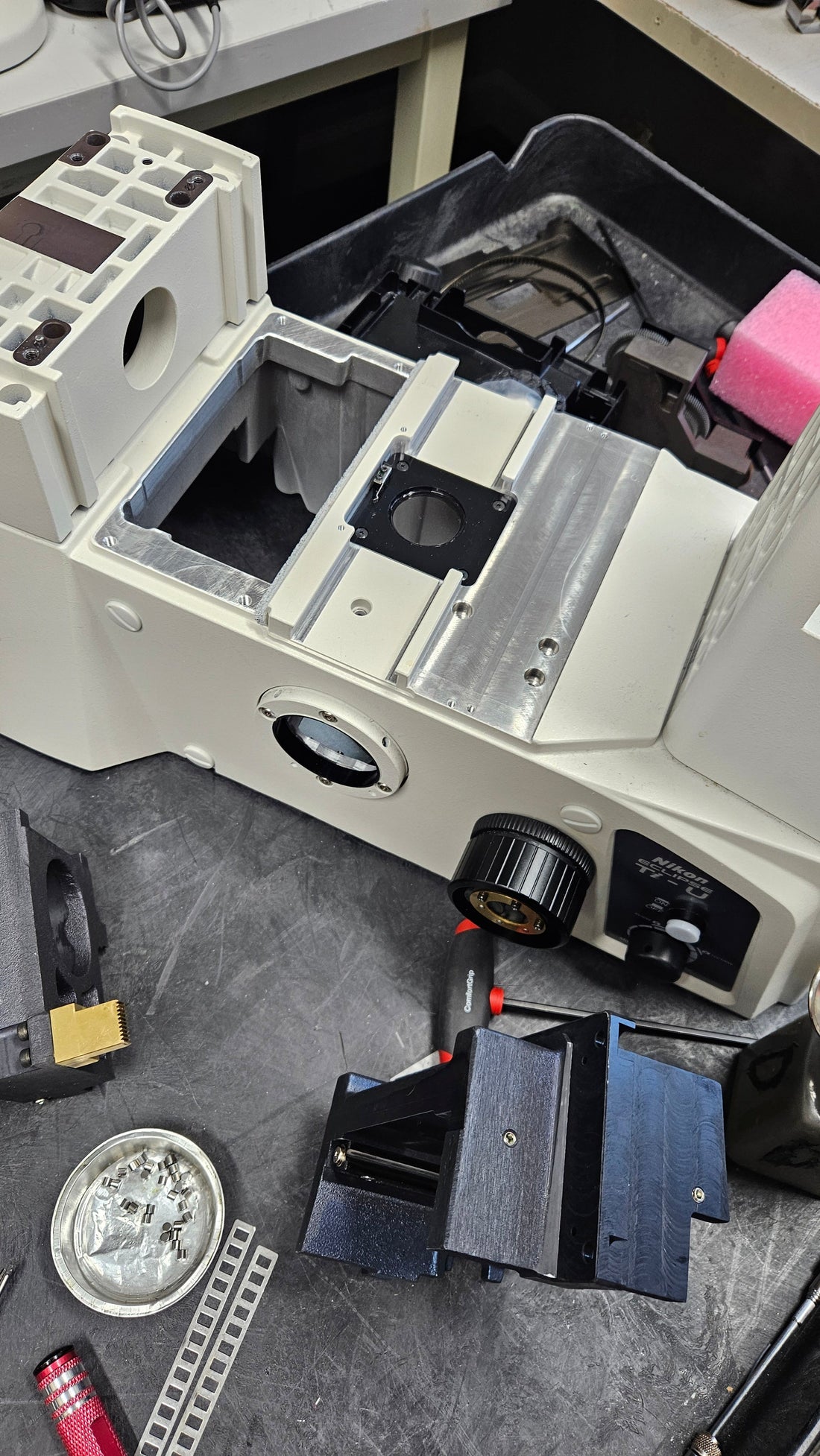 The Journey of a Z-Drive Repair: Nikon Ti Inverted Microscope
