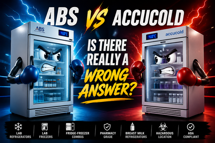 ABS vs Accucold Lab Refrigeration: Is There Really a Wrong Answer?