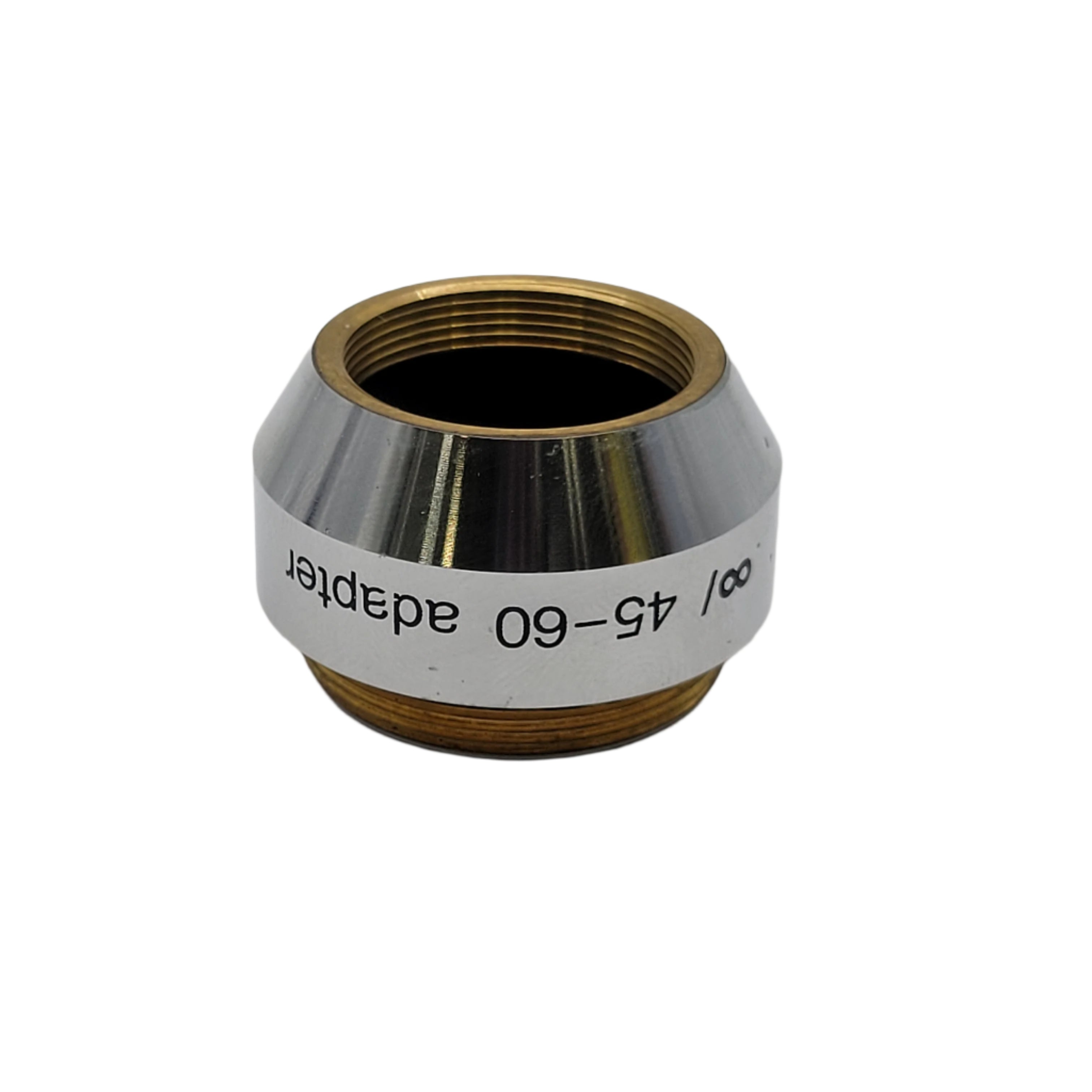 Nikon Microscope 15mm Objective Adapter ∞/ 45-60