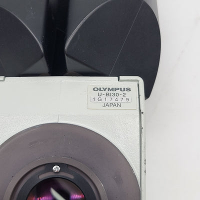 Olympus Microscope U-BI30-2 Fixed Binocular Head for BX Series - microscopemarketplace