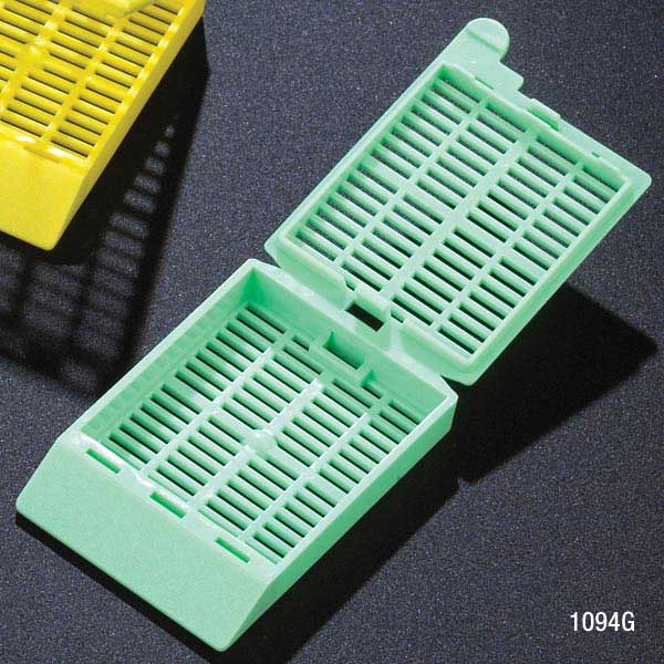 Globe Scientific Tissue Cassettes with Attached Lids - Bulk | 1094P - Microscope Marketplace