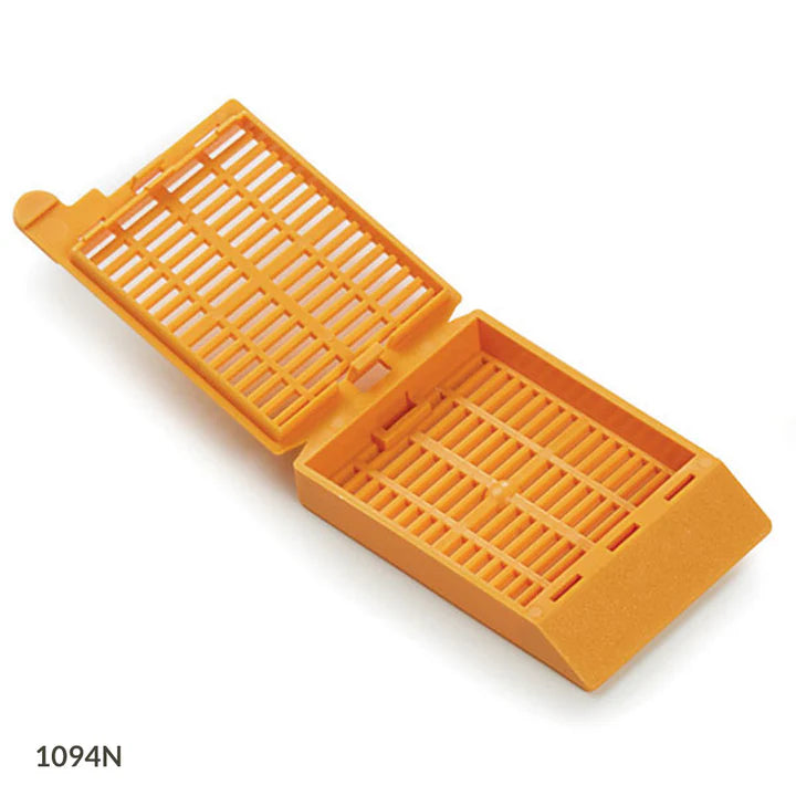 Globe Scientific Tissue Cassettes with Attached Lids - Bulk | 1094P - Microscope Marketplace