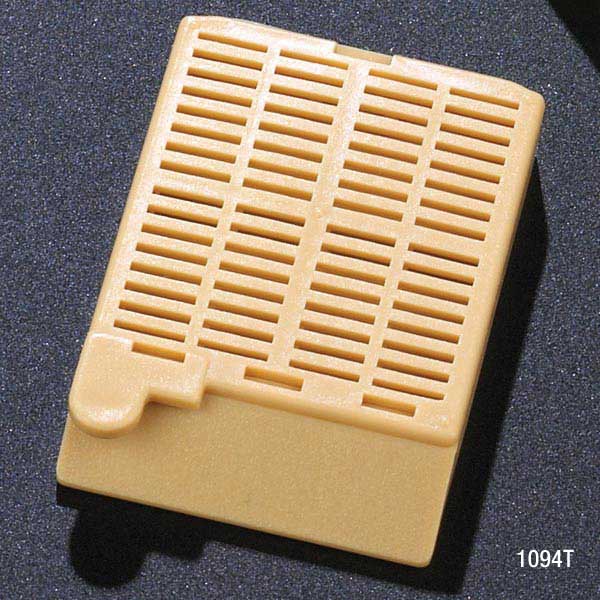 Globe Scientific Tissue Cassettes with Attached Lids - Bulk | 1094B - Microscope Marketplace