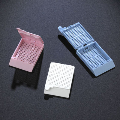 Globe Scientific Biopsy Cassettes with Attached Lids - Bulk | 1095Y - Microscope Marketplace