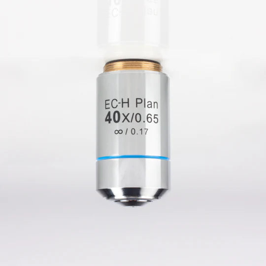 MOTIC Plan Achromatic Objective EC-H PL 40X/0.65/S (WD=0.5mm) | (1101001401801) - Microscope Marketplace