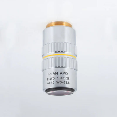 MOTIC Plan Apochromat Objective ELWD PLAN APO 10X/0.280 (WD=33.5mm) | (1101001700032) - Microscope Marketplace