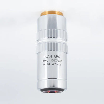 MOTIC Plan Apochromat Objective ULWD PLAN APO 100X/0.550 (WD=13mm) | (1101001700082) - Microscope Marketplace