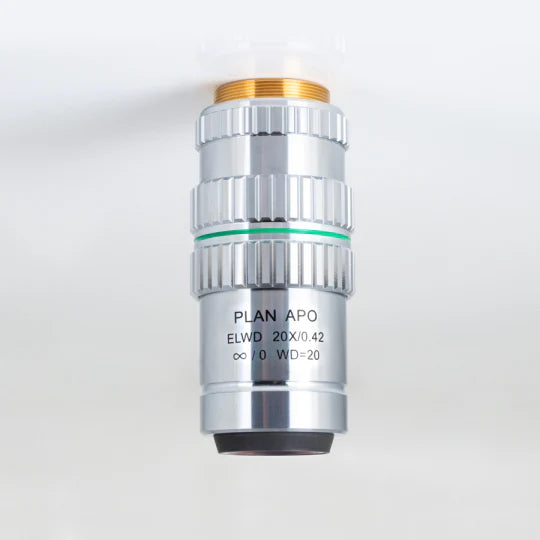 MOTIC Plan Apochromat Objective PA ELWD PLAN APO 20X/0.420 (WD=20mm) | (1101001700122) - Microscope Marketplace