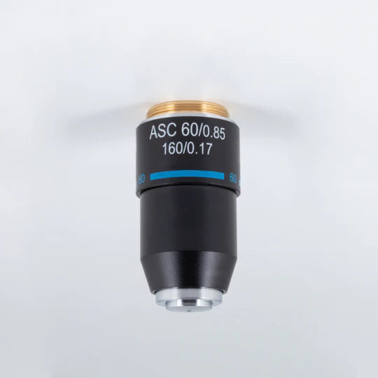MOTIC Achromatic Super Contrast Objective ASC 60X/0.85/S (WD=0.1mm) | (1101001701591) - Microscope Marketplace