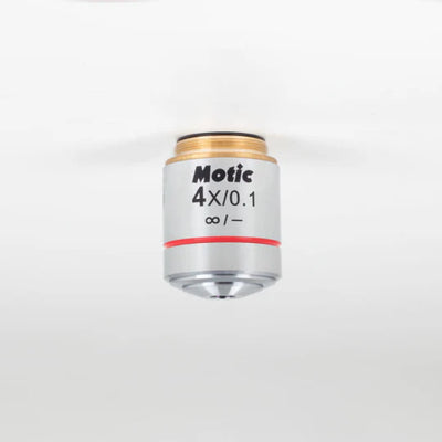 MOTIC Plan Achromatic Objective EC-H PL 4X/0.1 (WD=15.9mm) | (1101001702871) - Microscope Marketplace