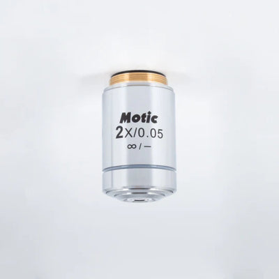 MOTIC Plan Achromatic Objective EC-H PL 2X/0.05 (WD=7.2mm) | (1101001702941) - Microscope Marketplace