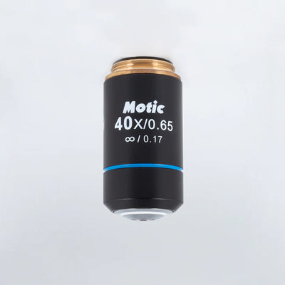 MOTIC Plan achromatic objective EC PL 40X/0.65/S (WD=0.5mm) | (1101001703231) - Microscope Marketplace