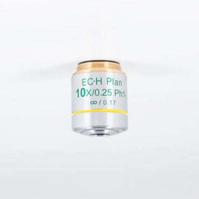 MOTIC Plan Achromatic Phase Objective EC-H PL Ph 10X/0.25 Negative Phase (WD=17.4mm) | (1101001703391) - Microscope Marketplace
