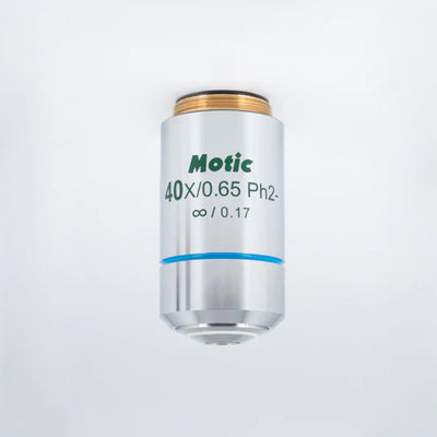 MOTIC Plan Achromatic Phase Objective EC-H PL Ph 40X/0.65/S Negative Phase (WD=0.5mm) | (1101001703411) - Microscope Marketplace
