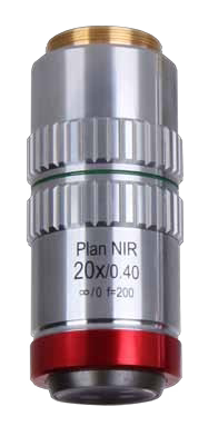 MOTIC Near Infrared Ray Objective NIR 20X/0.4 (WD=20.5mm) | (1101001703531) - Microscope Marketplace