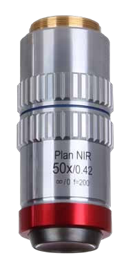 MOTIC Near Infrared Ray Objective NIR 50X/0.42 (WD=19mm) | (1101001703541) - Microscope Marketplace